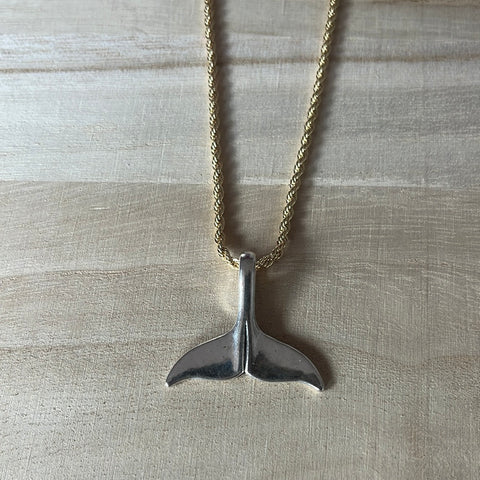 Wale Golden Whale Necklace