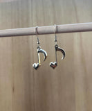 Sounds of Love Silver Earrings
