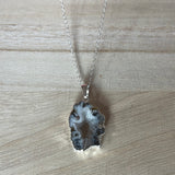 Tatiana Sterling Silver Crystal Pendant Necklace