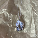 Tatiana Sterling Silver Crystal Pendant Necklace