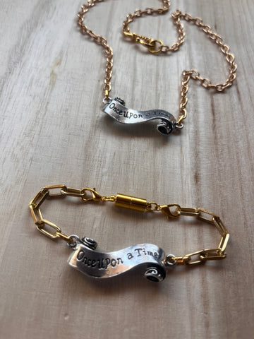 Once Upon A Time Bracelet / Necklace Set