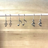Sounds of Love Silver Earrings