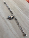 Wild Wolf Silver Bracelet
