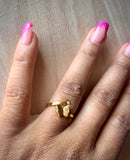 Butterfly Kiss 18kt Gold Ring