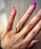 Butterfly Kiss 18kt Gold Ring