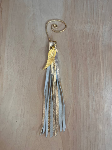 "Angels On Earth" Signature Ear Cuff ~ Metallic Gold