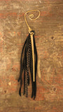 KONTROL MAGAZINE "Summer Loving" Little Black Leather Signature Ear Cuff